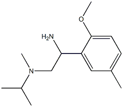 N-[2-amino-2-(2-methoxy-5-methylphenyl)ethyl]-N-isopropyl-N-methylamine