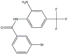 N-[2-amino-4-(trifluoromethyl)phenyl]-3-bromobenzamide