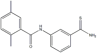 N-[3-(aminocarbonothioyl)phenyl]-2,5-dimethylbenzamide