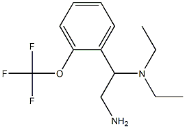 N-{2-amino-1-[2-(trifluoromethoxy)phenyl]ethyl}-N,N-diethylamine