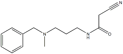 N-{3-[benzyl(methyl)amino]propyl}-2-cyanoacetamide