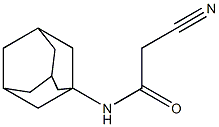 N-1-adamantyl-2-cyanoacetamide Struktur