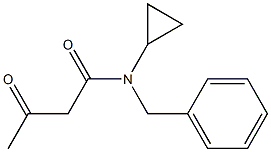  N-benzyl-N-cyclopropyl-3-oxobutanamide