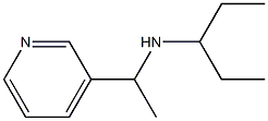 pentan-3-yl[1-(pyridin-3-yl)ethyl]amine Structure