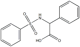 phenyl[(phenylsulfonyl)amino]acetic acid