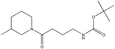 tert-butyl 4-(3-methylpiperidin-1-yl)-4-oxobutylcarbamate