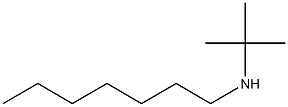 tert-butyl(heptyl)amine 化学構造式