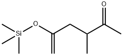 5-Hexen-2-one,  3-methyl-5-[(trimethylsilyl)oxy]- Struktur