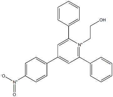  1-(2-hydroxyethyl)-4-(4-nitrophenyl)-2,6-diphenylpyridinium
