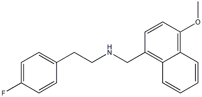 2-(4-fluorophenyl)-N-[(4-methoxy-1-naphthyl)methyl]ethanamine