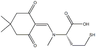  N-[(4,4-dimethyl-2,6-dioxocyclohexylidene)methyl](methyl)homocysteine
