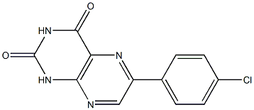6-(4-chlorophenyl)-2,4(1H,3H)-pteridinedione