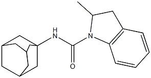 N-(1-adamantyl)-2-methyl-1-indolinecarboxamide