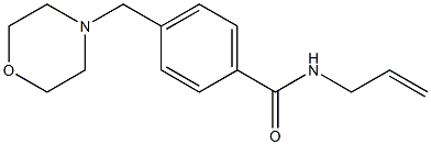 N-allyl-4-(4-morpholinylmethyl)benzamide