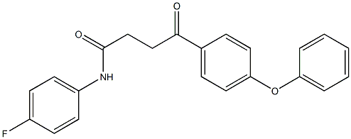 N-(4-fluorophenyl)-4-oxo-4-(4-phenoxyphenyl)butanamide