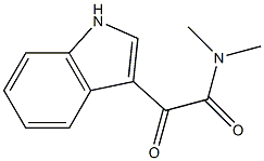 2-(1H-indol-3-yl)-N,N-dimethyl-2-oxoacetamide Structure