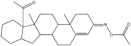 6b-acetyl-4a,6a-dimethyl-3,4,4a,4b,5,6,6a,6b,7,8,9,10,10a,11,11a,11b,12,13-octadecahydro-2H-indeno[2,1-a]phenanthren-2-one O-acetyloxime