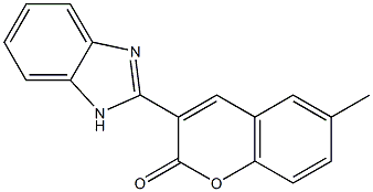 3-(1H-benzimidazol-2-yl)-6-methyl-2H-chromen-2-one