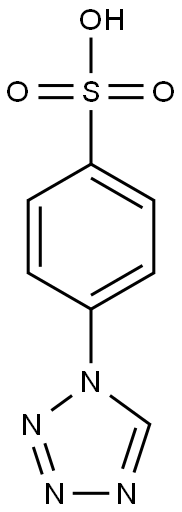 4-(1H-tetraazol-1-yl)benzenesulfonic acid