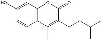 7-hydroxy-3-isopentyl-4-methyl-2H-chromen-2-one