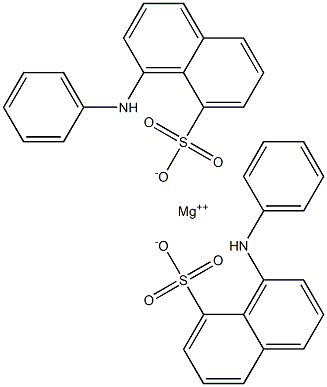 Magnesium N-phenyl-1-napthylamine-8-sulfonate Structure