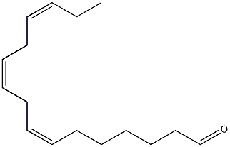 (7Z,10Z,13Z)-hexadeca-7,10,13-trienal Struktur