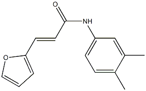 (E)-N-(3,4-dimethylphenyl)-3-(2-furyl)-2-propenamide