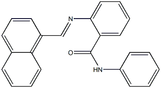 2-{[(E)-1-naphthylmethylidene]amino}-N-phenylbenzamide