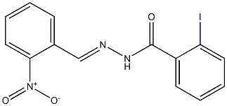 2-iodo-N'-[(E)-(2-nitrophenyl)methylidene]benzohydrazide