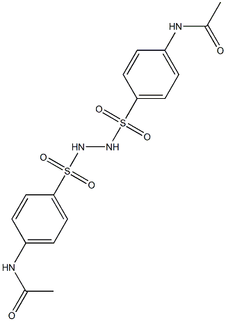 N-{4-[(2-{[4-(acetylamino)phenyl]sulfonyl}hydrazino)sulfonyl]phenyl}acetamide