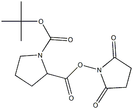 tert-butyl 2-{[(2,5-dioxo-1-pyrrolidinyl)oxy]carbonyl}-1-pyrrolidinecarboxylate|