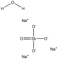 电子级水合锑酸钠, , 结构式