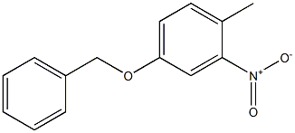 4-Benzyloxy-2-nitrotoluene ,97% Structure