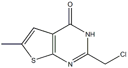 2-(Chloromethyl)-6-methylthieno[2,3-d]pyrimidin-4(3H)-one ,97% 化学構造式