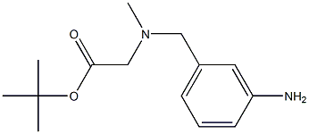 Tert-butyl 2-(N-(3-aminobenzyl)-N-methylamino)acetate ,97%