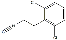 2,6-二氯苯异乙腈, , 结构式