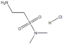 2-amino-N,N-dimethylethanesulfonamide hydrochloride Structure