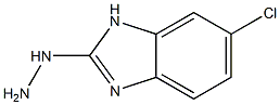 6-chloro-2-hydrazino-1H-benzimidazole Structure