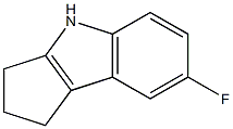 7-fluoro-1,2,3,4-tetrahydrocyclopenta[b]indole Structure