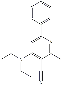2-Methyl-4-(diethylamino)-6-phenylpyridine-3-carbonitrile