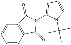 2-(1-tert-Butyl-1H-pyrrole-2-yl)isoindoline-1,3-dione Struktur