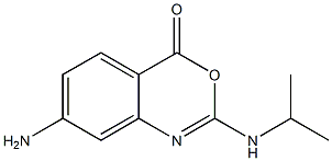 2-Isopropylamino-7-amino-4H-3,1-benzoxazin-4-one