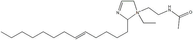 1-[2-(Acetylamino)ethyl]-1-ethyl-2-(5-tridecenyl)-3-imidazoline-1-ium