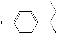 (+)-1-[(S)-sec-Butyl]-4-iodobenzene Structure