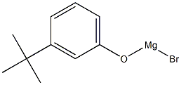 (3-tert-Butylphenoxy)magnesium bromide Struktur
