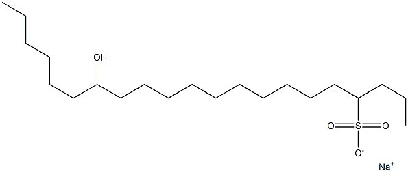 15-Hydroxyhenicosane-4-sulfonic acid sodium salt