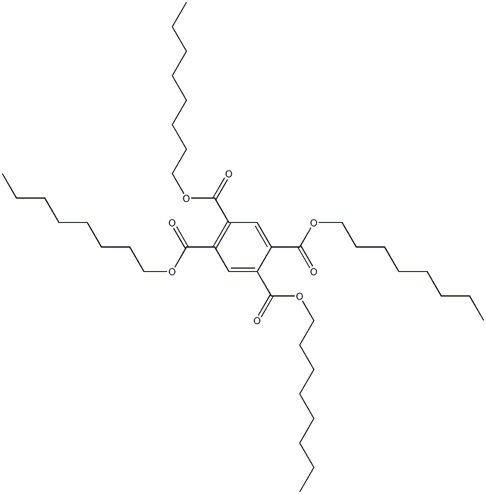 1,2,4,5-Benzenetetracarboxylic acid tetraoctyl ester