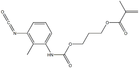 Methacrylic acid 3-[(3-isocyanato-2-methylphenyl)carbamoyloxy]propyl ester