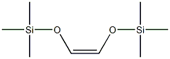 (Z)-1,2-Bis(trimethylsiloxy)ethene Struktur