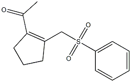 1-Acetyl-2-(phenylsulfonylmethyl)cyclopentene
